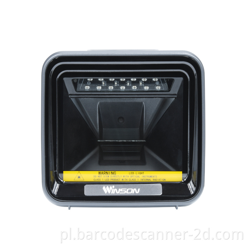 Desktop Omnidirectional 1D 2D Barcode Scanner